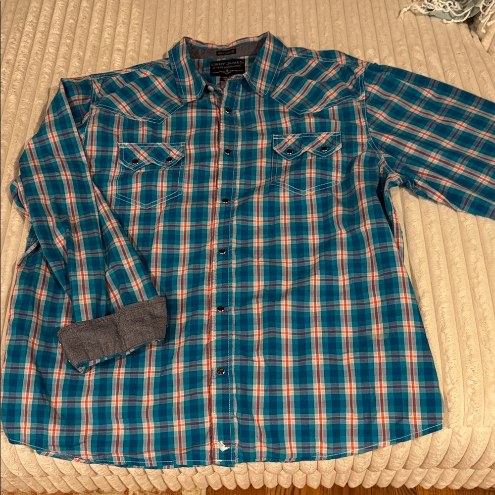 Cody James Plaid Button-Up Shirt